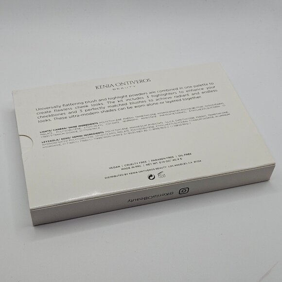 KENIA ONTIVEROS Beauty Blush and Shine Kit Palette - Picture 2 of 4